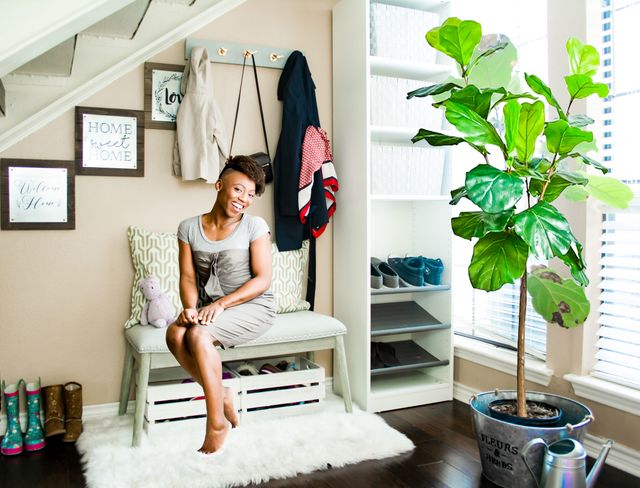 Turn Your Under Stairs Space Into A Mudroom